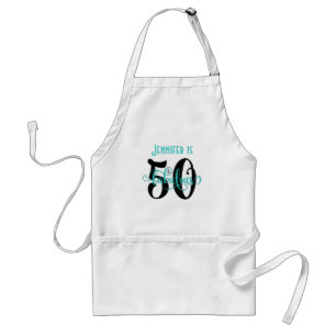 50 & sagolik svart- & för Aqua 2 Förkläde
