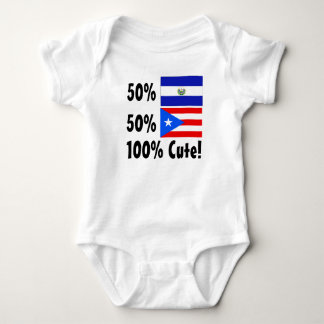 50% Saldavorian 50% gulliga Puerto Rico 100% Tee Shirt