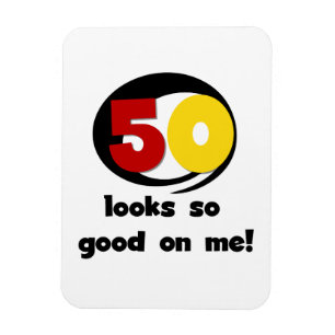 50 Ser så Bra ut på mig T-shirts och presenter Magnet