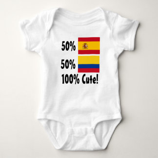 50% spanjor 50% gullig colombiansk 100% tee