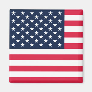 50 Star Flagga Förenta staterna Magnet