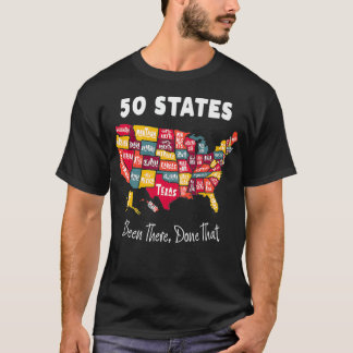 50 stater - har varit där, gjort det där För manar T Shirt