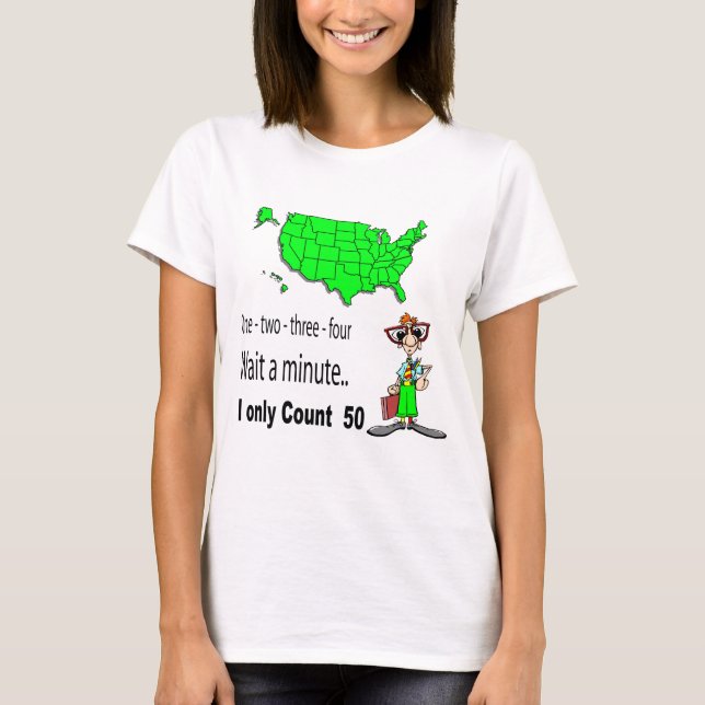 50 stater t-shirt (Framsida)