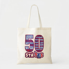50 STATES USA TYGKASSE