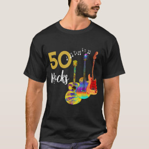 50 Sten Guitar 50:e födelsedagsfesten T Shirt
