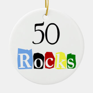 50 Sten Julgransprydnad Keramik