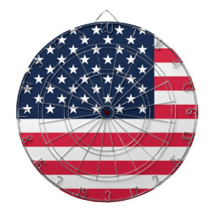 50-stjärnig amerikansk Flagga: Old glory Stars och Darttavla