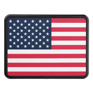 50-stjärnig amerikansk Flagga: Old glory Stars och Dragkroksskydd