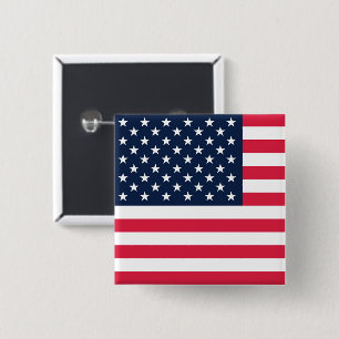 50-stjärnig amerikansk flagga: Old Glory-stjärnor Knapp