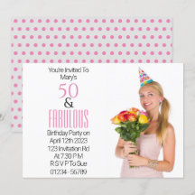 50 Svart Rosa vid födelsedag