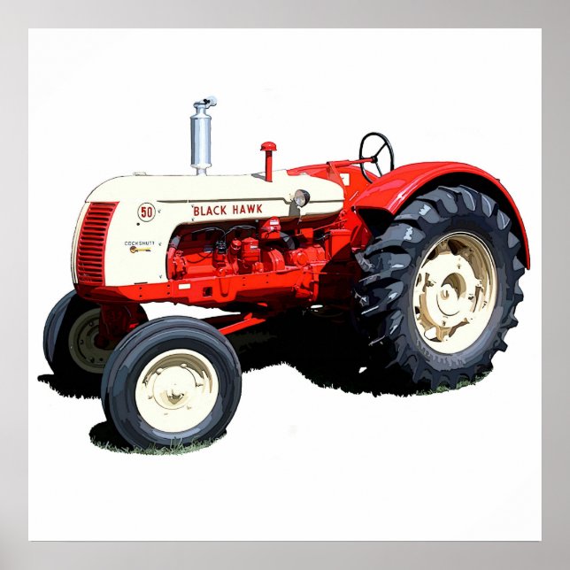50 svarta Hawk Poster (Framsidan)