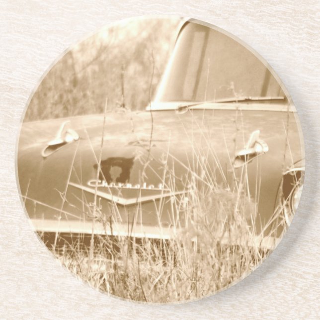 50-tal Chevy Underlägg Sandsten (Framsidan)