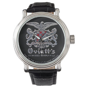 50-tal "Oviatts" lagervapensköld Armbandsur