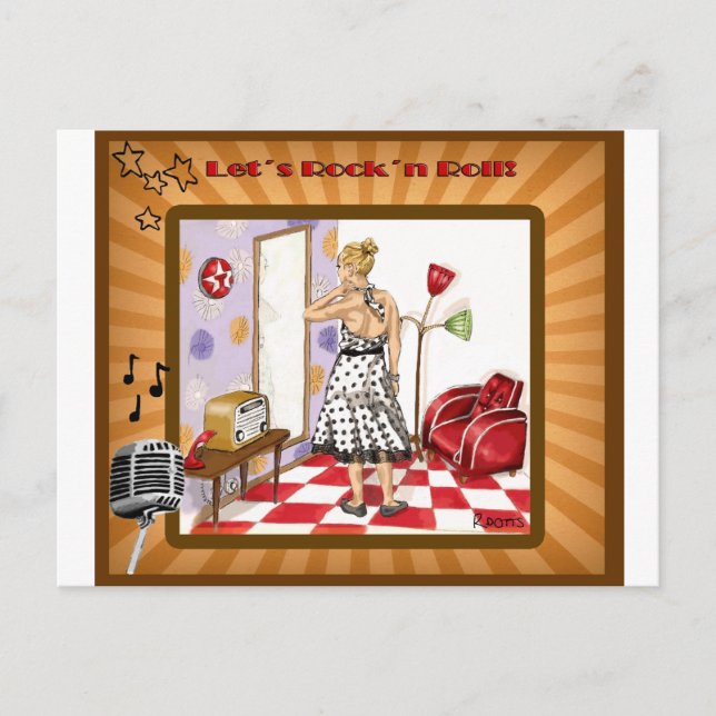 50-tal vykort (Framsida)