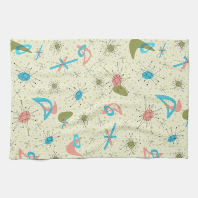 50-talatomålderkökshandduk kökshandduk (Horisontell)