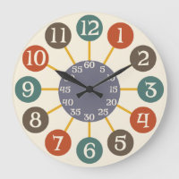 50-talets Retro Atomic Starburst Midsekels moderna