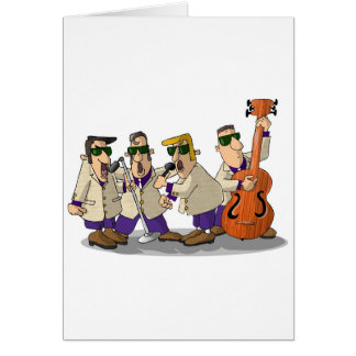 50-talgrupp hälsningskort