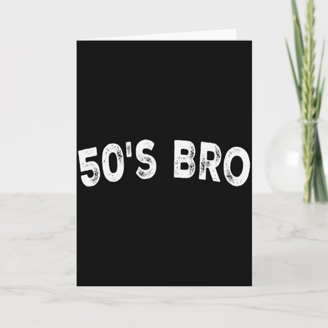 50-tals Bro Kort (Framsida)