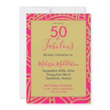 50 Uppmaning till partiet Rosa Guld