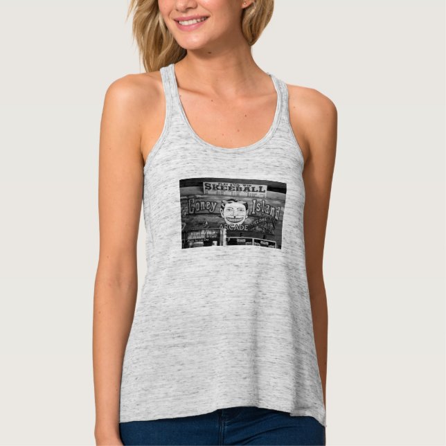 "50c Skeeball" Dam Racerback-Tanktopet Linne Med Racerback (Framsida)