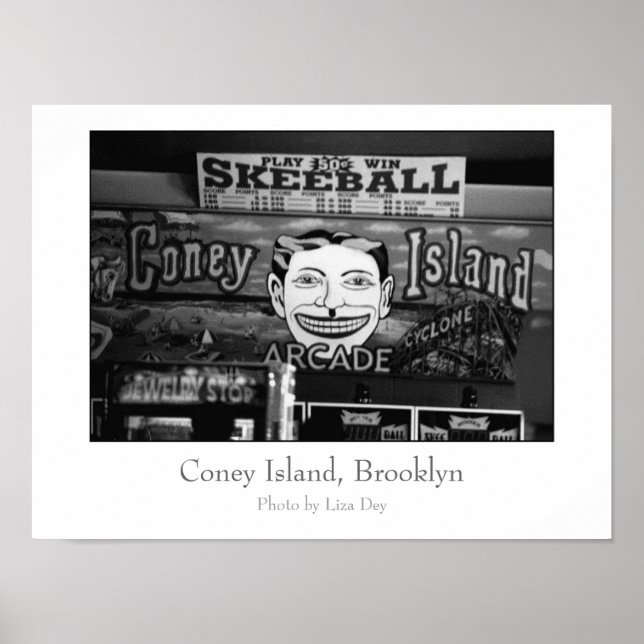 "50c Skeeball" Poster (Framsidan)