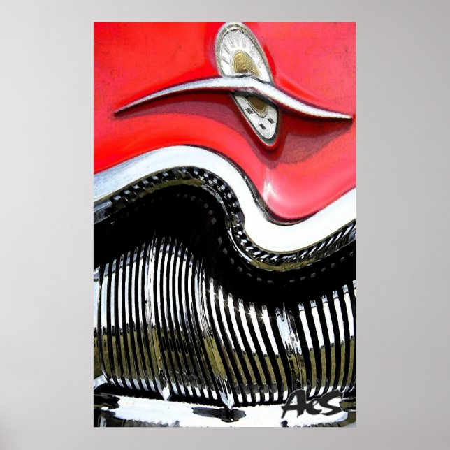 50'S PONTIAC POSTER (Framsidan)