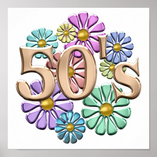 50s Retro Poster (Framsidan)