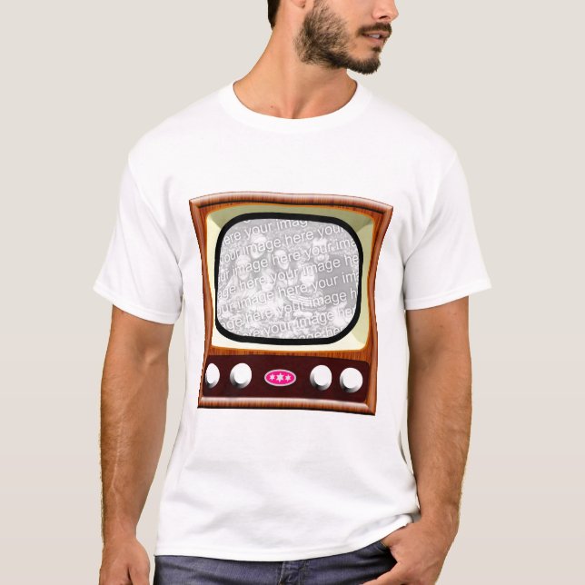 50s TV-mall T-shirt (Framsida)