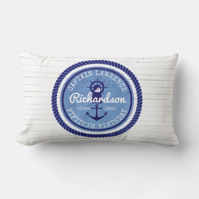 50th Ankrar det nautiska repet för Lumbarkudde (Framsida)