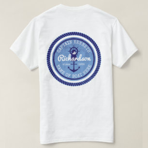 50th Ankrar det nautiska repet för Tee Shirt