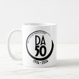 50th Anniversary 1976-2026 Mug in Black Kaffemugg