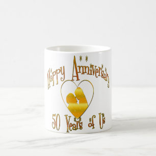 50th. Årsdag Kaffemugg