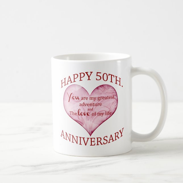 50th. Årsdag Kaffemugg (Höger)