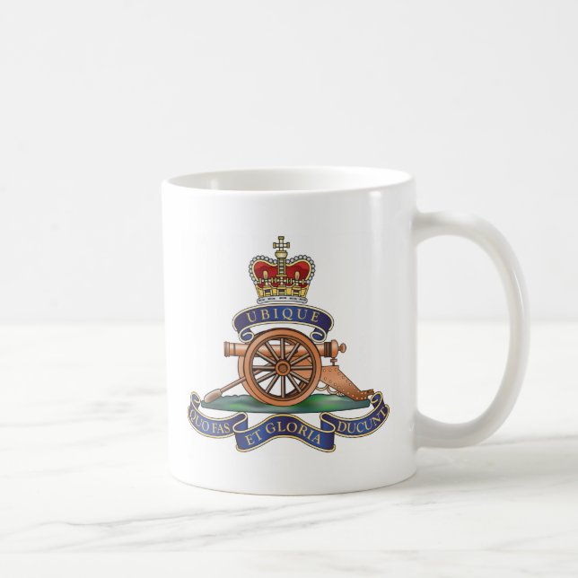 50th Artilleri för missilRegimentroyal Kaffemugg (Höger)