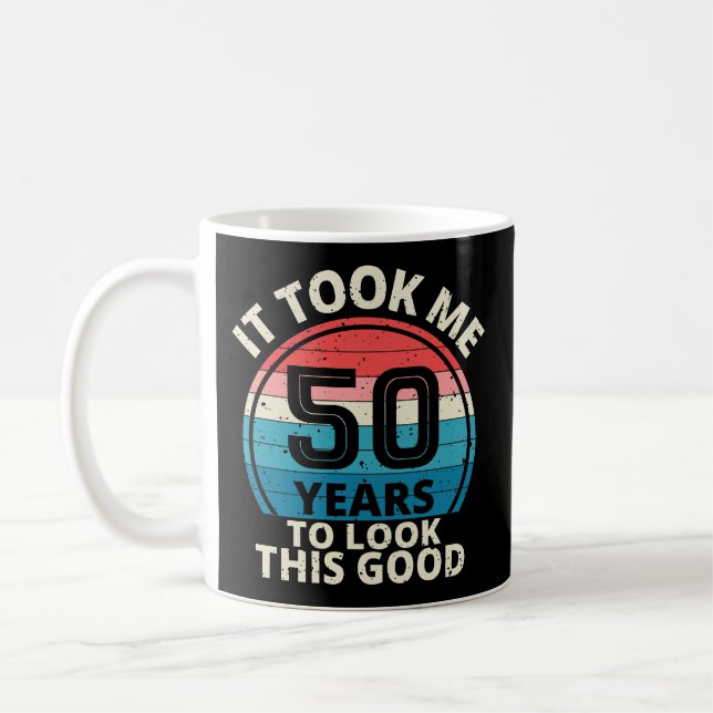 50TH BIRTHDAY KAFFEMUGG (Vänster)