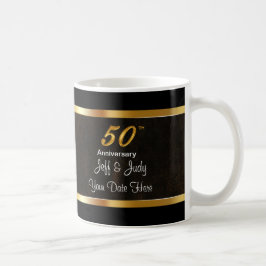 50th Bröllopsdag Kaffemugg
