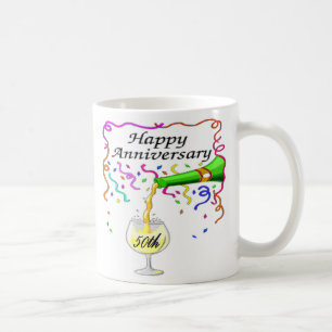 50th bröllopsdag kaffemugg