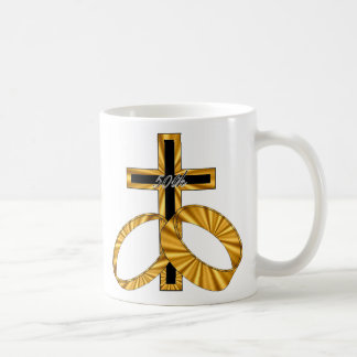 50th bröllopsdag w kaffemugg
