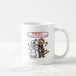 50th Bröllopsdaggåvor Kaffemugg