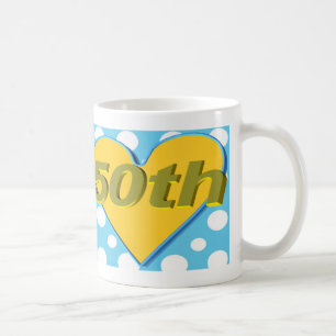 50th Bröllopsdagmugg Kaffemugg