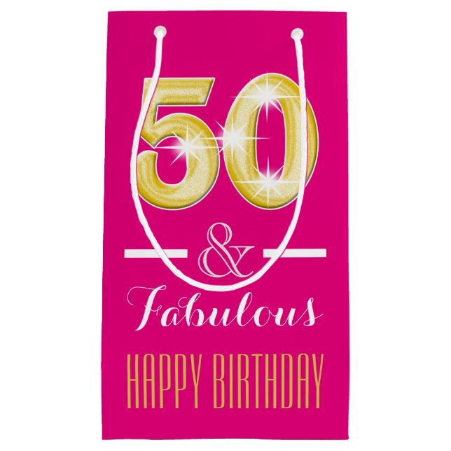 50th Femtionde födelsedagmanarkvinnor liten | (Framsidan)