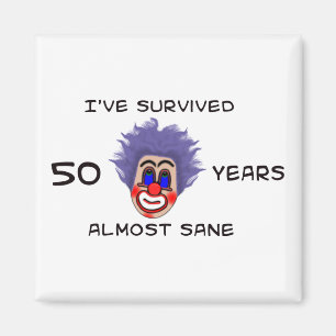 50th Födelsedag Magnet