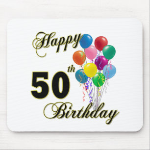 50th födelsedaggåvor för lycklig och musmatta