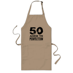 50th Födelsedaggåvor! Långt Förkläde