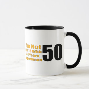 50th Födelsedaggåvor Mugg