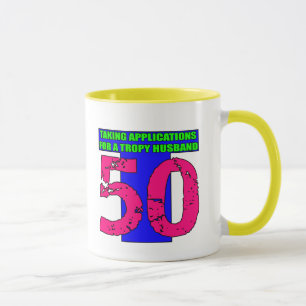 50th Födelsedaggåvor Mugg