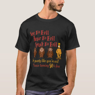 50th Födelsedaggåvor T Shirt