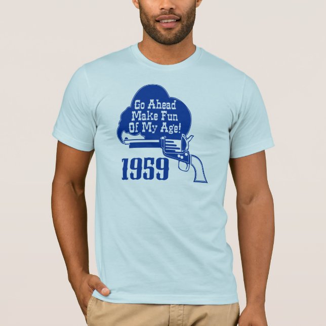 50th Födelsedaggåvor! T-shirt (Framsida)