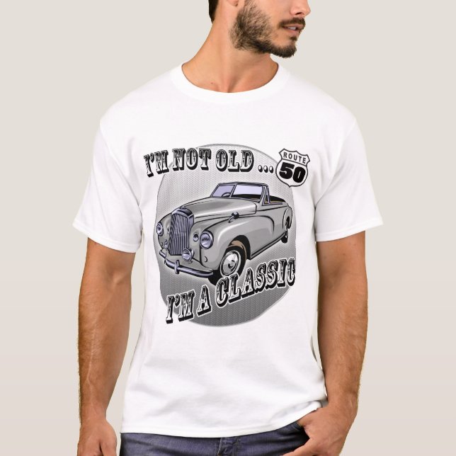 50th Födelsedaggåvor T-shirt (Framsida)