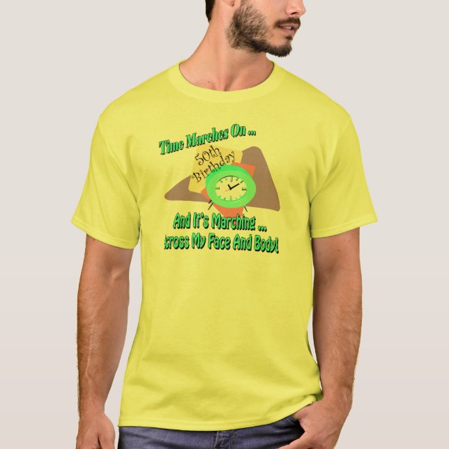 50th Födelsedaggåvor Tee (Framsida)